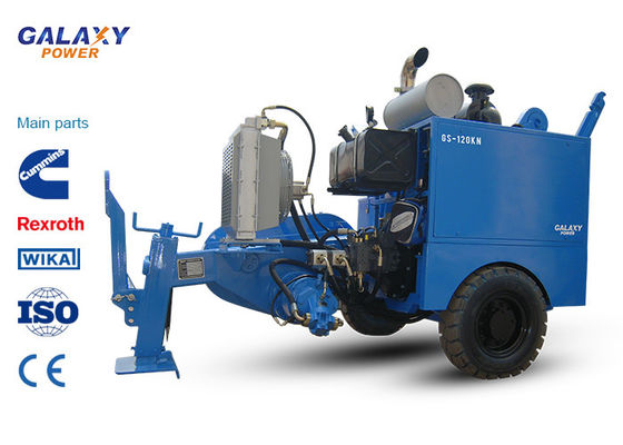 Thiết bị kéo dây động cơ Diesel imported Kéo liên tục tối đa 120kN