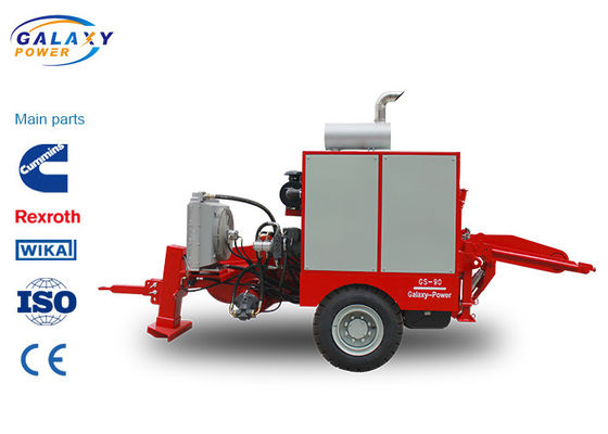 Động cơ imported 118kw 158hp ròng rọc thủy lực Max không liên tục 90kN