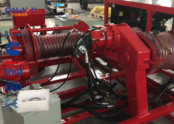 Bánh xe thủy lực kéo đôi và tời thủy lực Động cơ imported 77kw 103hp