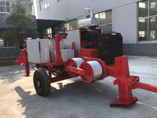 Thiết bị căng dây cáp trên cao 220 Kv 9 tấn 90kn