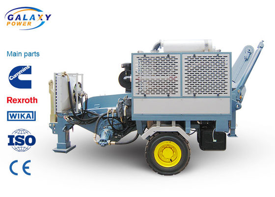 Hệ thống dây chuyền trên không ròng rọc thủy lực 220kN với động cơ imported