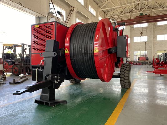 Máy kéo và căng cáp thủy lực chất lượng cao 1x90kN cho việc kéo căng đường dây điện