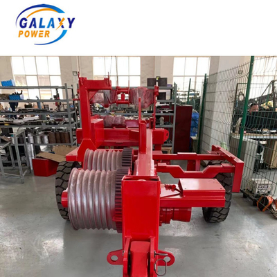 Thiết bị căng kéo đường dây truyền tải điện trên không Tay cầm vận hành Rexroth của Đức và Đường kính dây dẫn tối đa 55mm