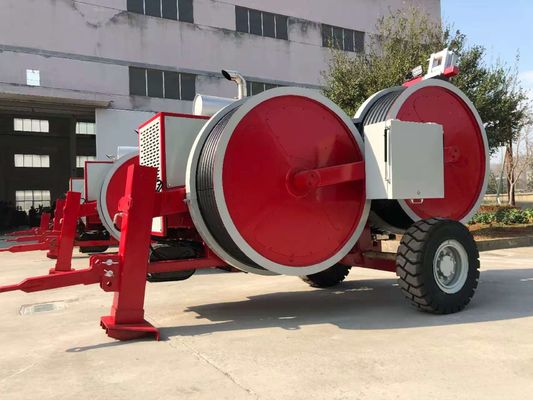 Máy kéo cáp thủy lực GL-2X50 có thiết bị căng