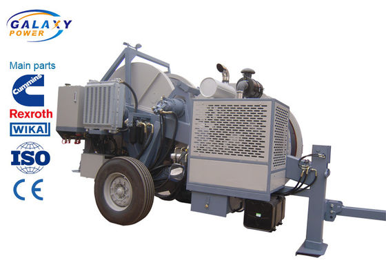 Thiết bị kéo cáp 140KN, Máy kéo dây thủy lực tốc độ tương ứng 4km / H