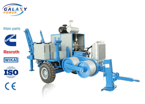 380KN Max Thiết bị xâu dây trên cao Máy kéo thủy lực