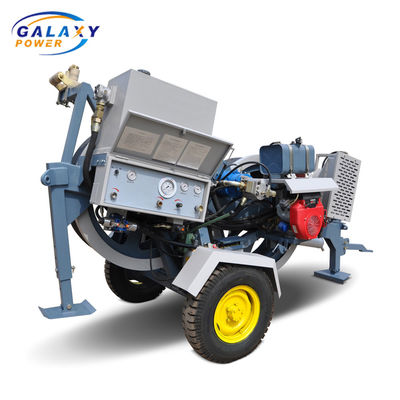 Máy kéo thủy lực 25kN 1,3km / h với thiết bị kéo cáp Tensione