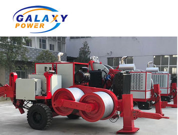 Tối đa 180KN 10 rãnh Thiết bị xâu chuỗi đường dây truyền tải điện 24V