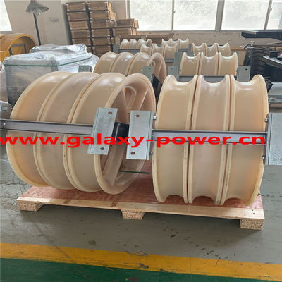 Đường kính 660x100mm Ba bánh xe Công cụ dây dẫn chuỗi khối truyền động