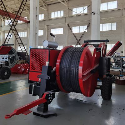 77kW (103hp) Động cơ 2x40kN Thiết bị dây truyền căng dây thủy lực