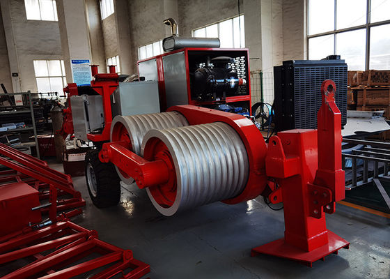Thiết bị dây truyền 120KN Máy kéo thủy lực 129kw (172hp) Động cơ Desiel
