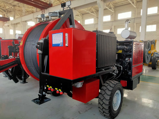 Thiết bị căng cáp thủy lực đường dây trên không 2,5km / H