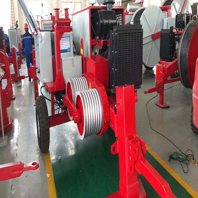 Máy kéo cáp thủy lực 7 rãnh Diesel tối đa 60KN 6T