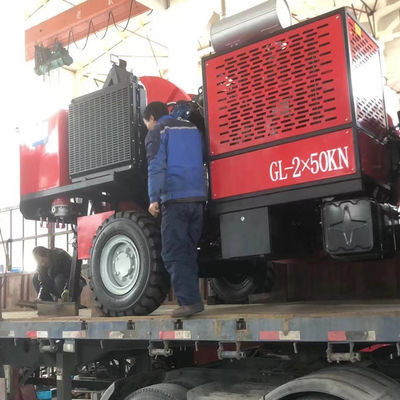 Thiết bị căng dây dầu diesel trên đầu tự động phanh 10T