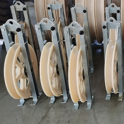 Pilot Overhead Wire 508mm Single Nylon Rope Stringing Block