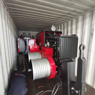 Máy tời kéo cáp thủy lực 22T chuỗi khí 239KW (320hp)