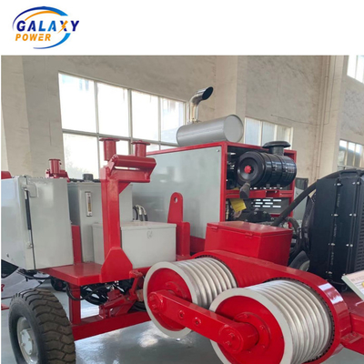 Máy kéo cáp 138KV OPGW Thiết bị xâu chuỗi đường dây truyền tải 4Ton