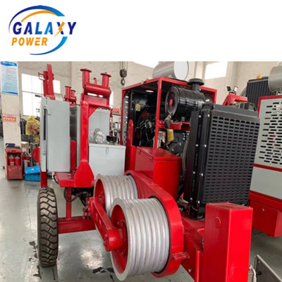 Diesel 77kw 103hp 400mm Bull 4Ton Thiết bị xâu chuỗi dây truyền