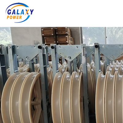 Ba khối cáp dẫn bánh xe Nylon cho đường truyền