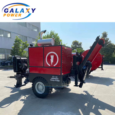 Dây truyền Thiết bị kéo dây thủy lực Thiết bị đặt cáp 90KN