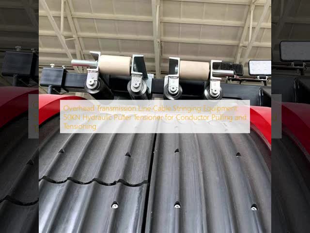 Thiết bị nối dây chuyền trên không 2x50kN cho động cơ dẫn dây đôi